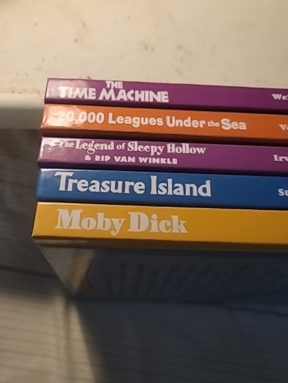 Classic Literature Book Set - Multi-Color Hardcover Collection